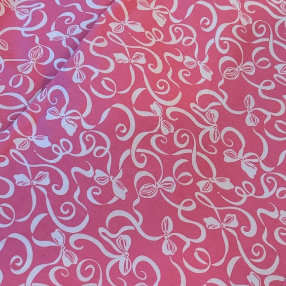 Lilly Pulitzer Pink Bow Pajama Pants, M, NWT - Picture 3 of 5